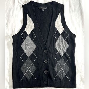 Vintage Express Argyle Sweater Vest